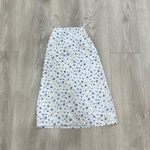 Floral dress mini dress.